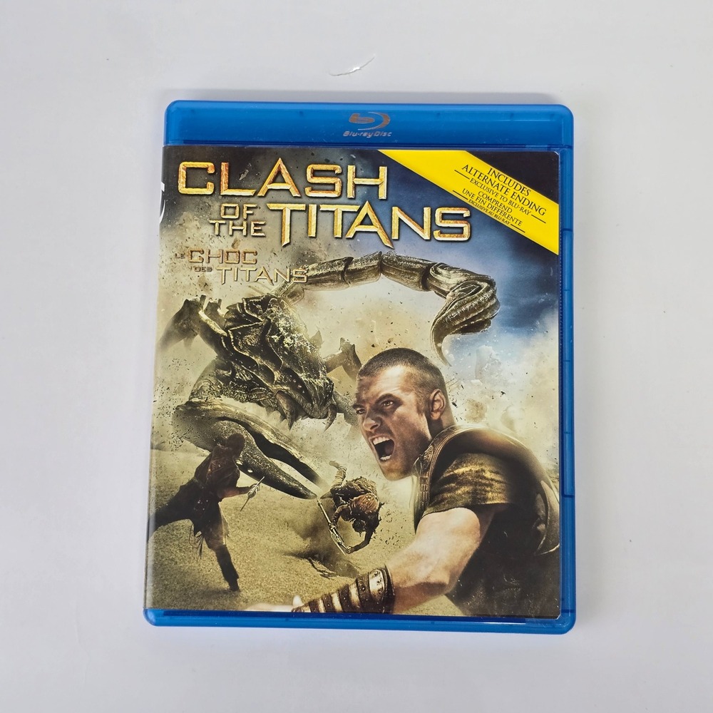 Clash of the Titans Blu-ray Movie Liam Neeson Alternate Ending Fantasy Epic